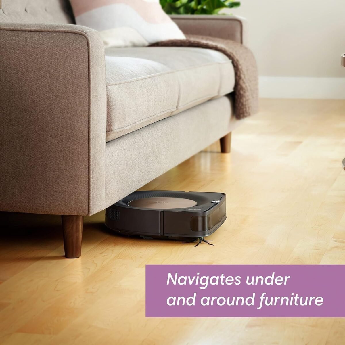 iRobot Roomba s9+ Self Emptying Robot Vacuum , Detects & Cleans Around Objects in Your Home, Smart Mapping
