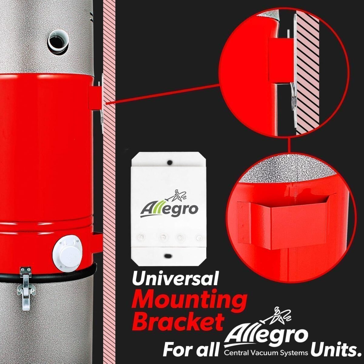 Allegro MUA75 Zenith 15,000 Square Feet Central Vacuum Power Unit