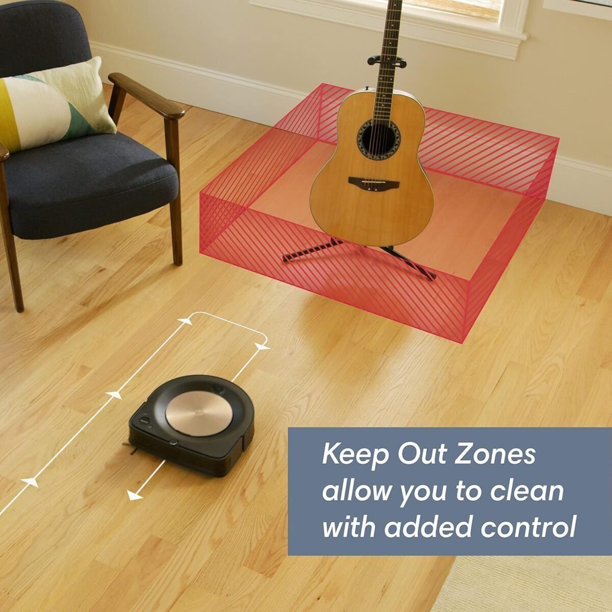 iRobot Roomba s9+ Self Emptying Robot Vacuum , Detects & Cleans Around Objects in Your Home, Smart Mapping