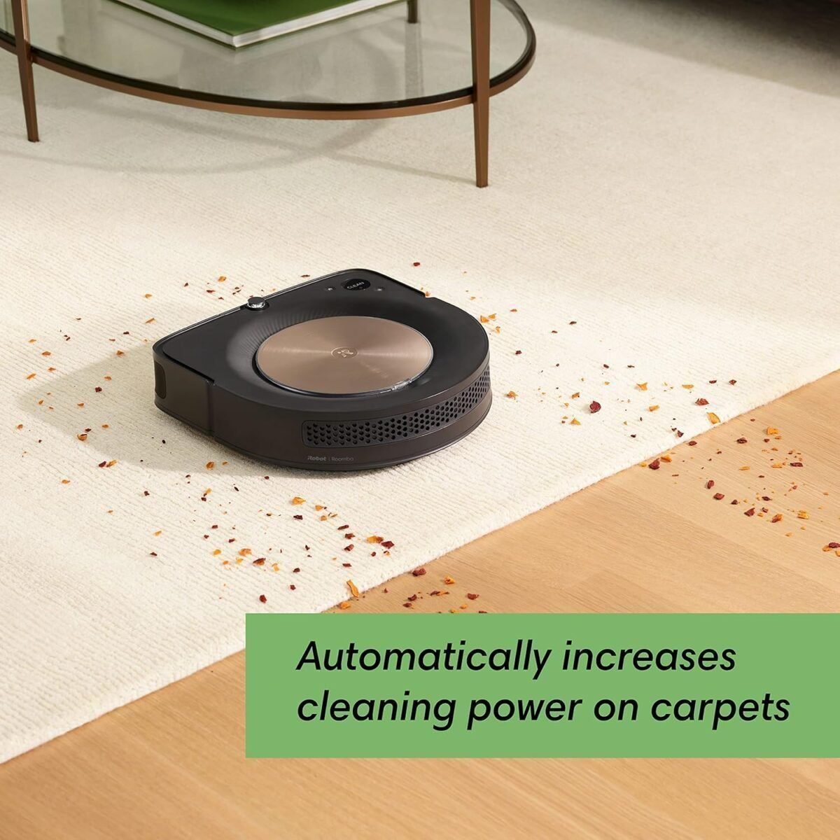 iRobot Roomba s9+ Self Emptying Robot Vacuum , Detects & Cleans Around Objects in Your Home, Smart Mapping