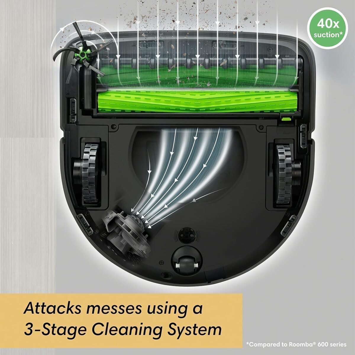 iRobot Roomba s9+ Self Emptying Robot Vacuum , Detects & Cleans Around Objects in Your Home, Smart Mapping
