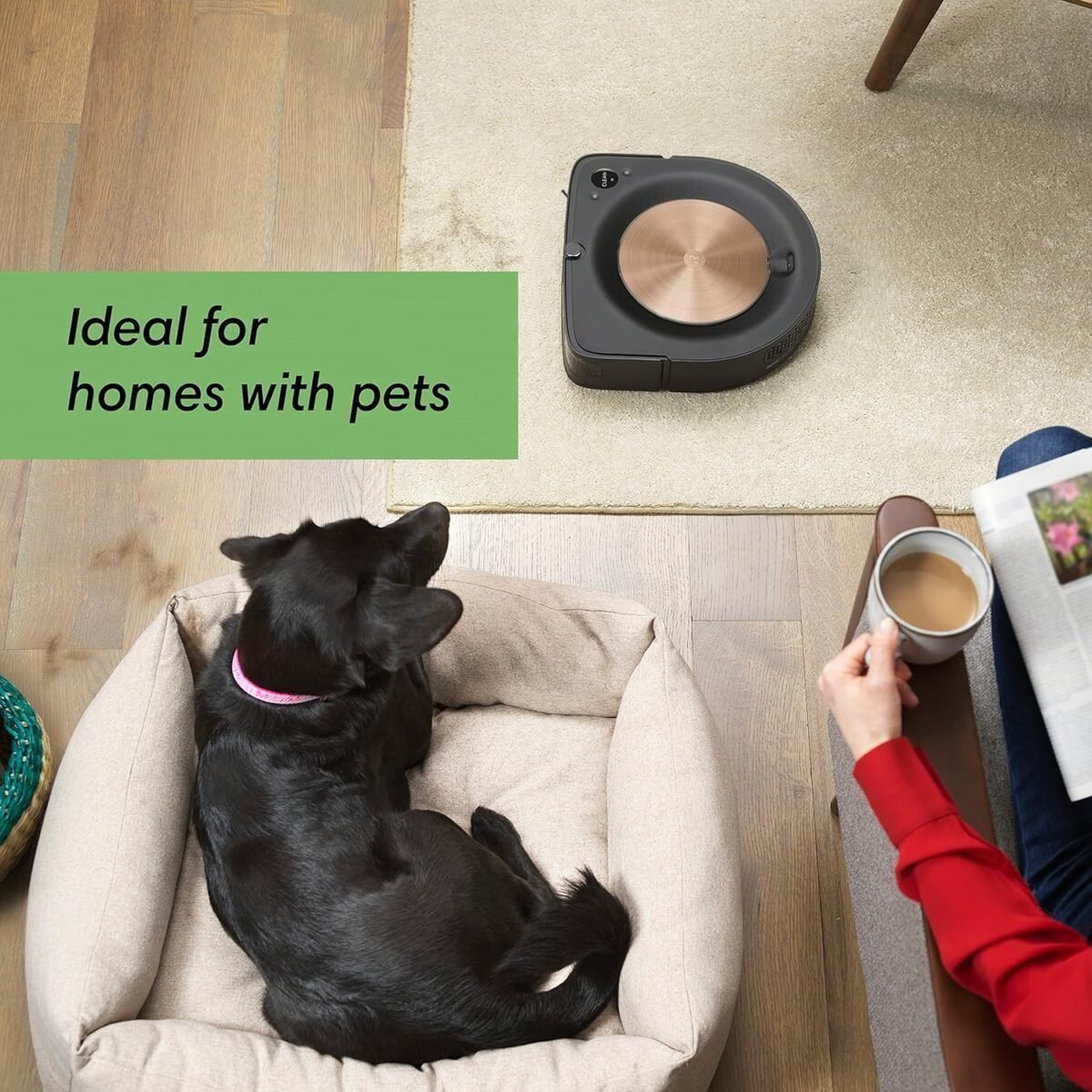 iRobot Roomba s9+ Self Emptying Robot Vacuum , Detects & Cleans Around Objects in Your Home, Smart Mapping
