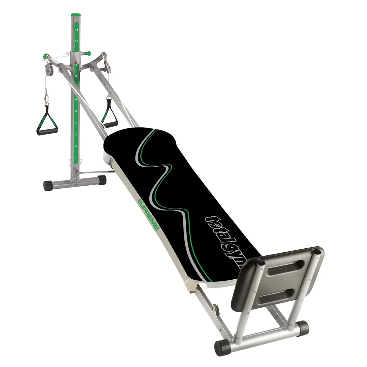 Total Gym APEX Indoor Full Body Training Home Gym Machine w/ Accessories