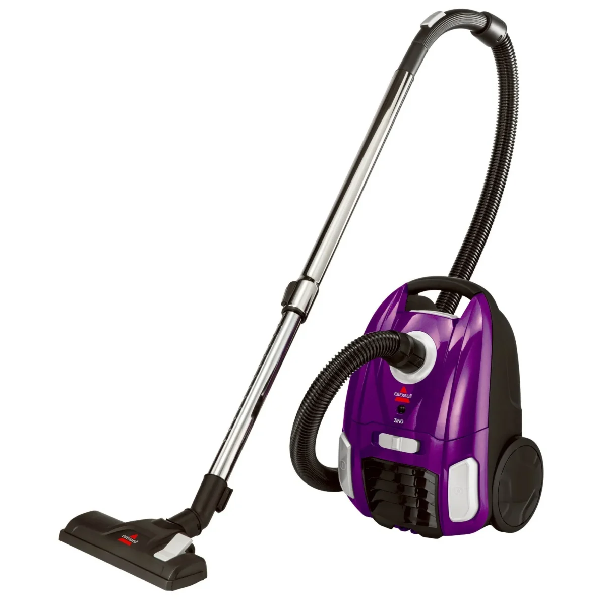 Bissell Zing Bagged Lightweight Portable Multisurface Canister Vacuum Cleaner