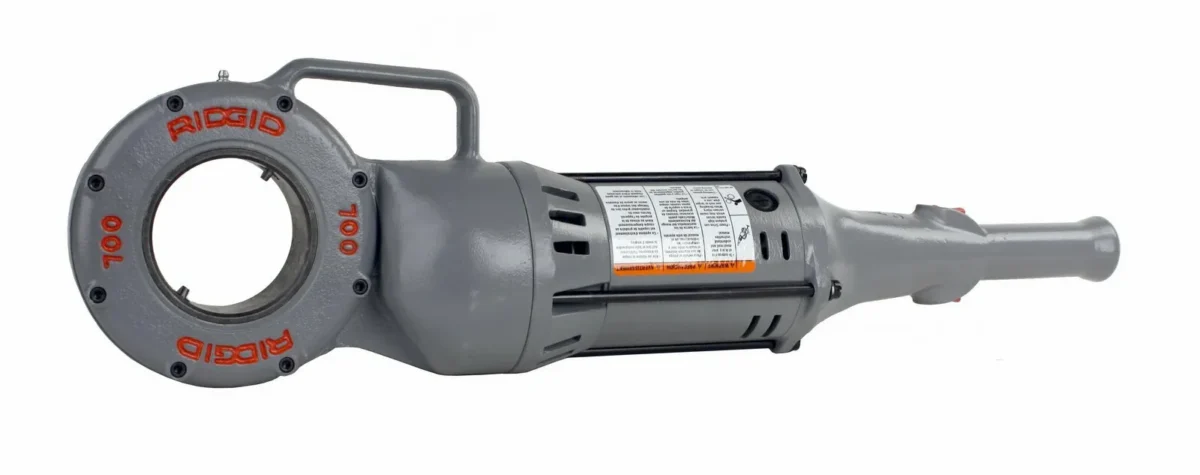 High-Torque Industrial Portable Pipe Threader – RIDGID 700 Power Drive | Durable, Compact, and Built for Heavy-Duty Threading Jobs