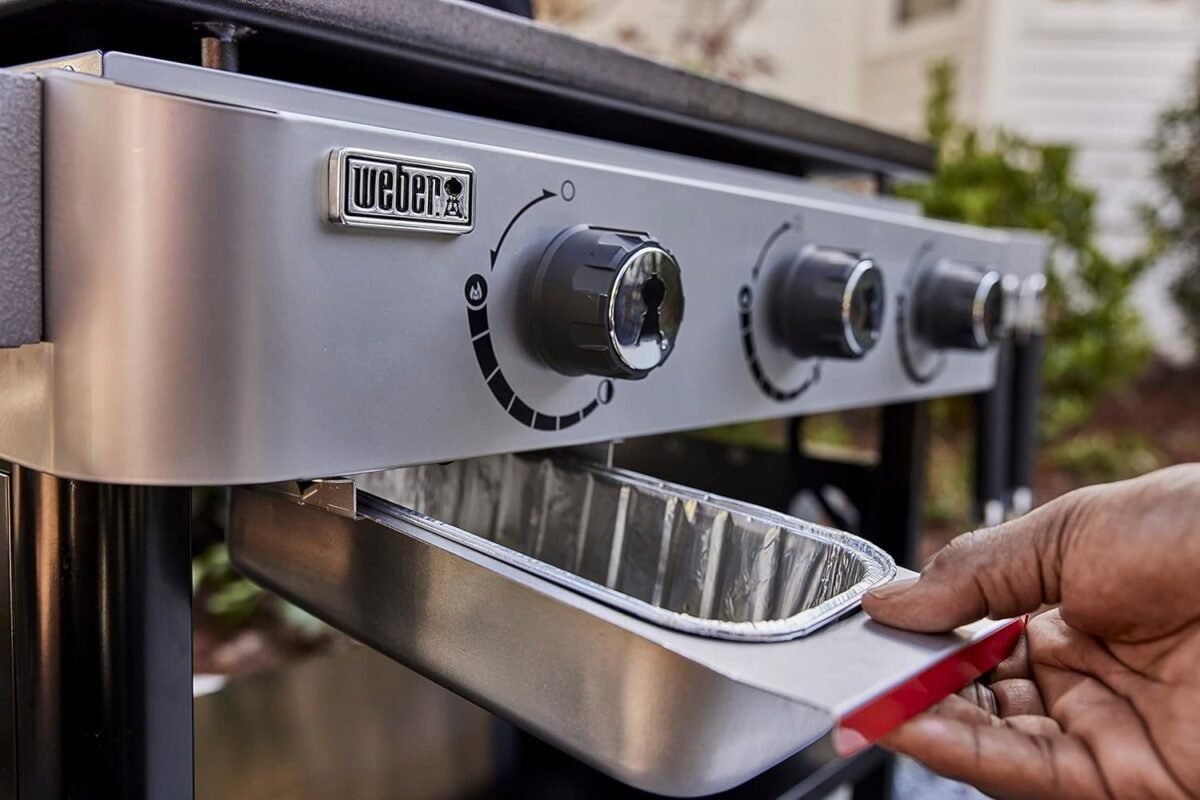 Cook Like a Pro with This High-Performance Outdoor Griddle – Weber 28" Gas Griddle, 3 Burner for Patio BBQ Perfection