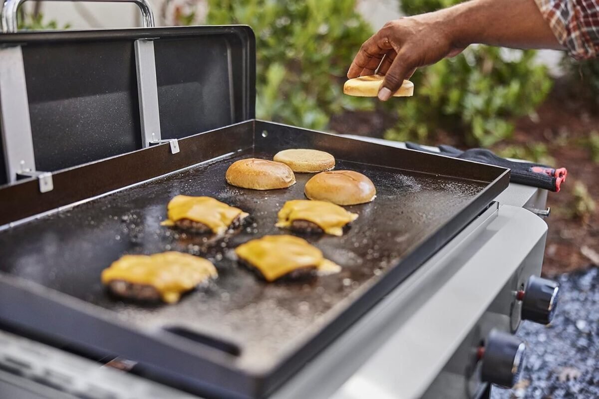 Cook Like a Pro with This High-Performance Outdoor Griddle – Weber 28" Gas Griddle, 3 Burner for Patio BBQ Perfection