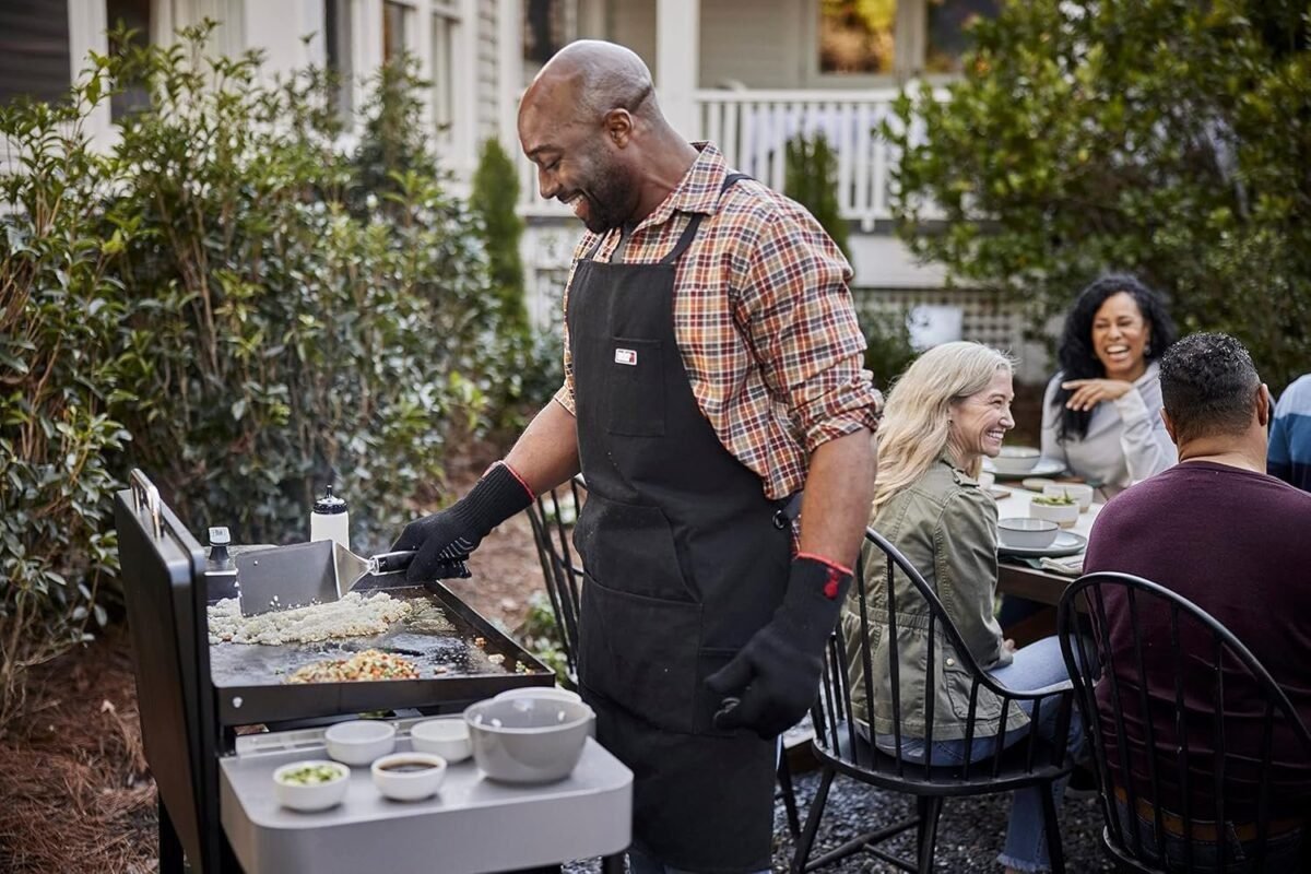 Cook Like a Pro with This High-Performance Outdoor Griddle – Weber 28" Gas Griddle, 3 Burner for Patio BBQ Perfection