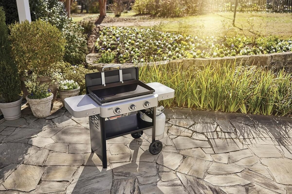 Cook Like a Pro with This High-Performance Outdoor Griddle – Weber 28" Gas Griddle, 3 Burner for Patio BBQ Perfection