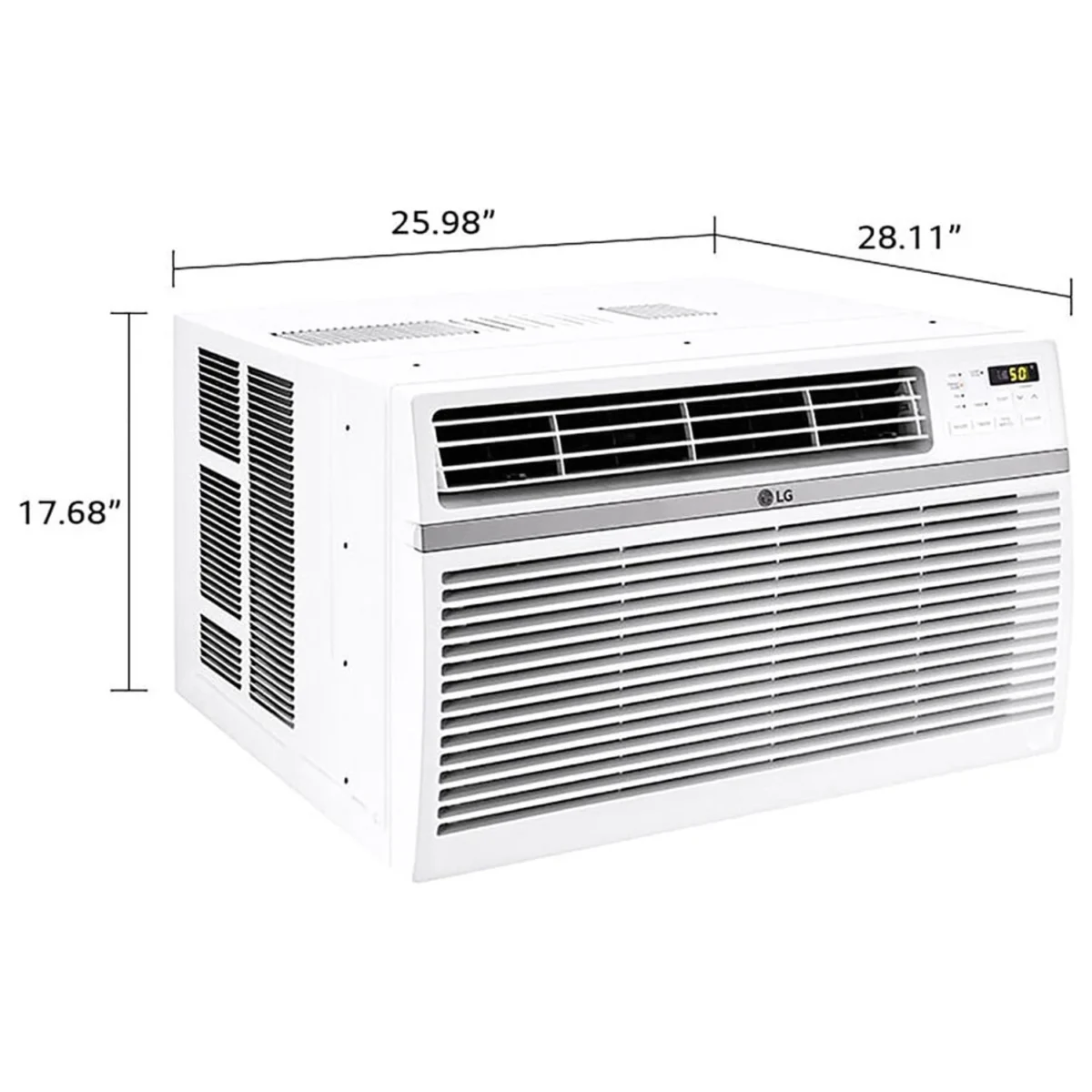 LG 15,000 BTU Window Smart Air Conditioner with Remote