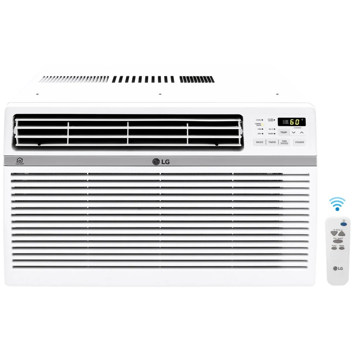 LG 15,000 BTU Window Smart Air Conditioner with Remote