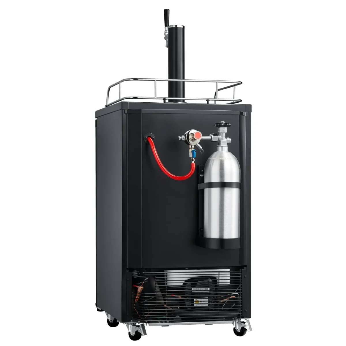 Arctic King Single Tap Kegerator, 4.9 Cu. ft, Black, ABDA049ADBS