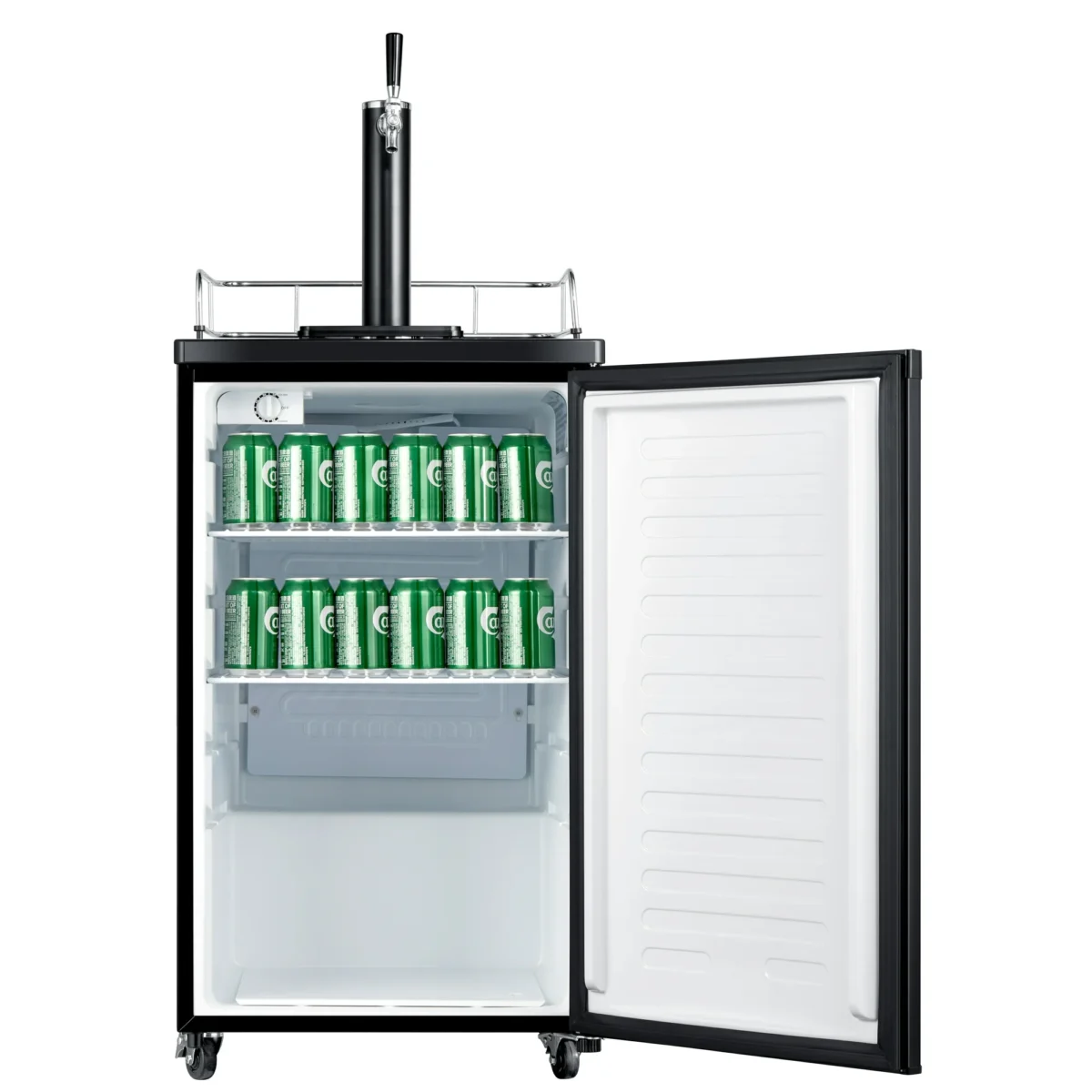 Arctic King Single Tap Kegerator, 4.9 Cu. ft, Black, ABDA049ADBS
