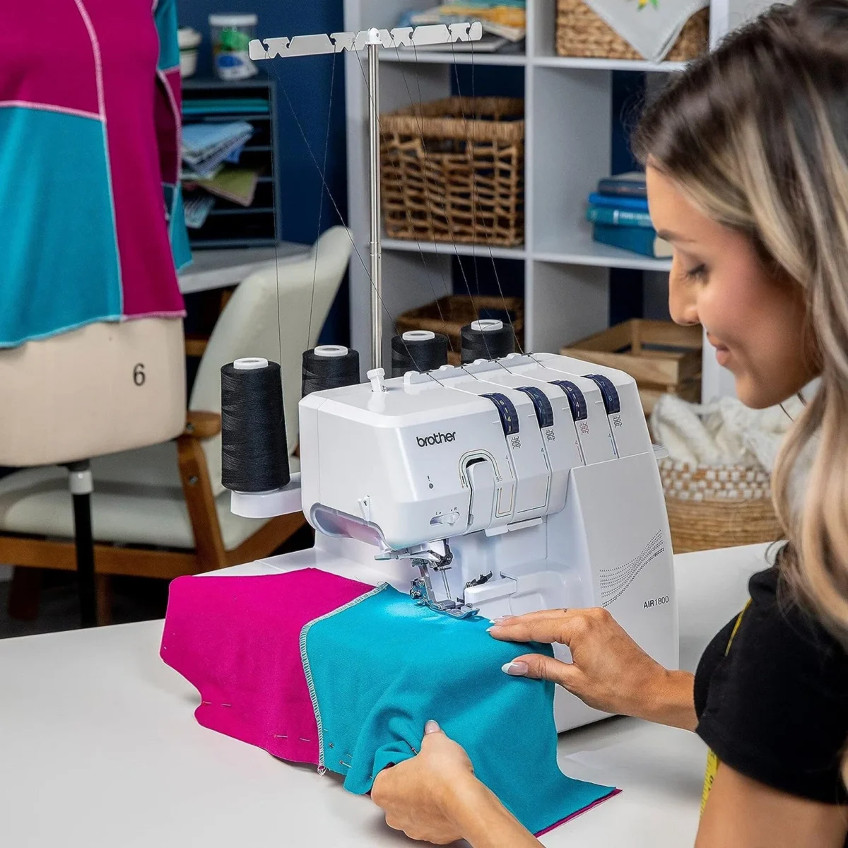 Brother Air1800 Air Serger with Jet-Air Threading
