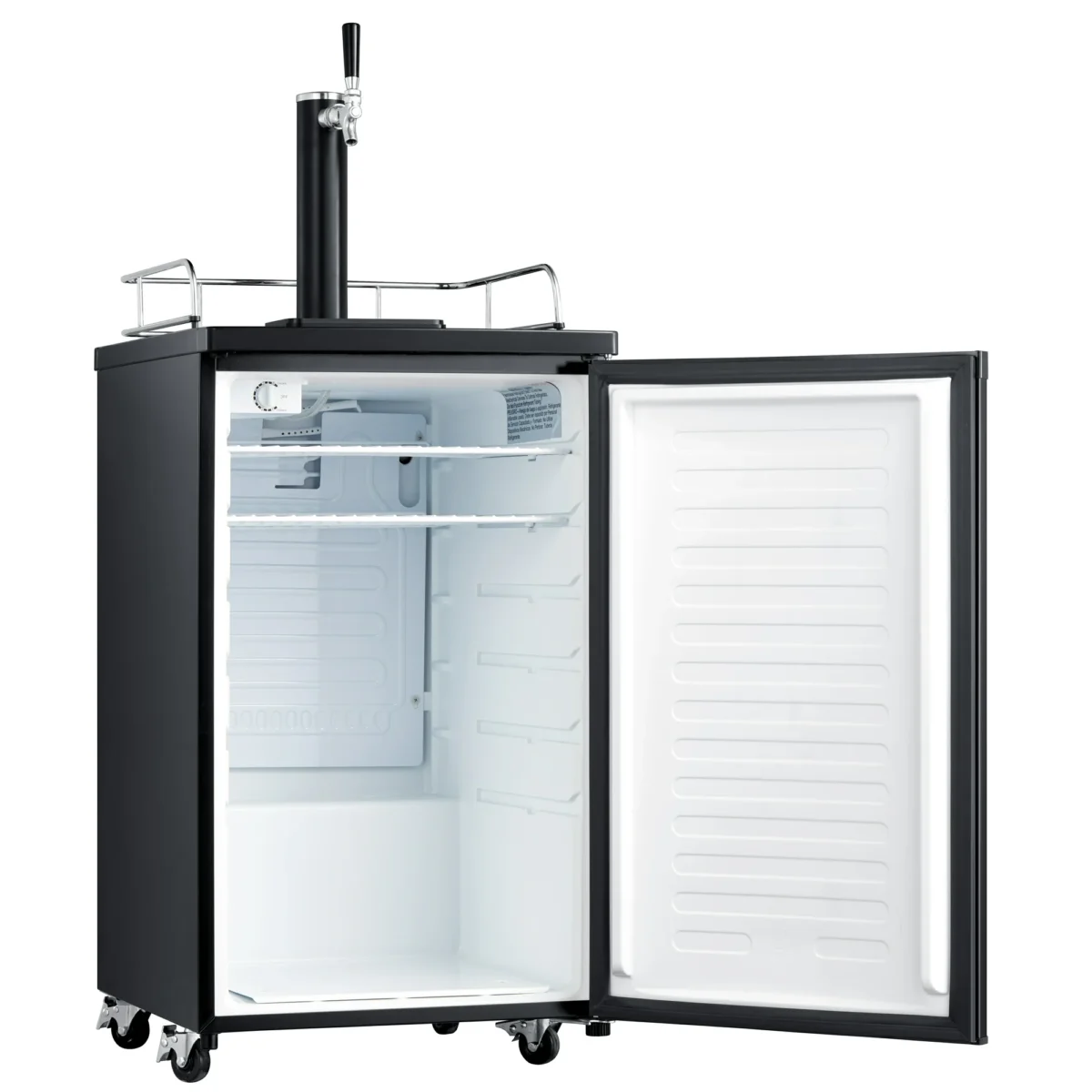 Arctic King Single Tap Kegerator, 4.9 Cu. ft, Black, ABDA049ADBS