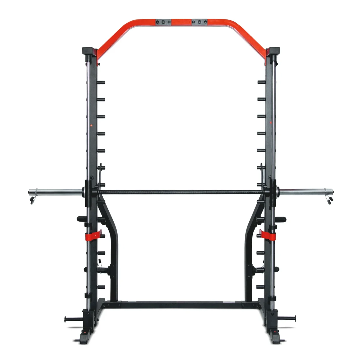 Sunny Health & Fitness Premium Squat Smith Machine - 3 in 1 Multifunction Power Rack