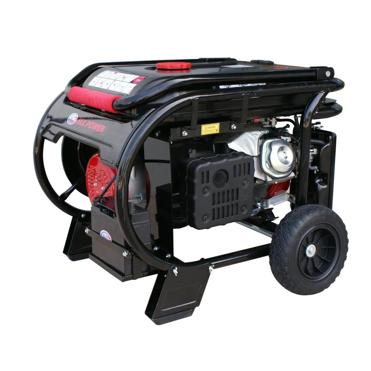 All Power Heavy Duty 12000 Watt Portable Generator with Electric Start, 12000W Gas