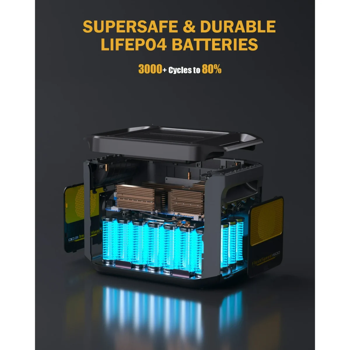 VTOMAN FlashSpeed 1500 Portable Power Station with Solar Panel 400W,Solar Generator Kit