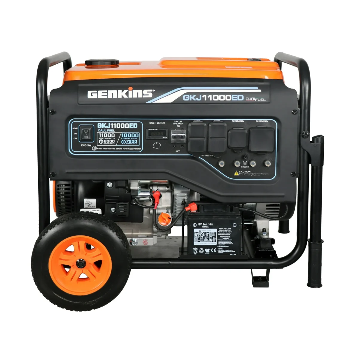 11000 Watt Dual Fuel Portable Generator Home Back Up, Emergercy